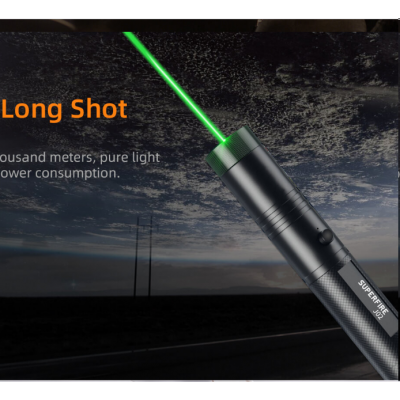 High power 1280M long range 530NM Laser Pointer Pen Visible Beam Light Green