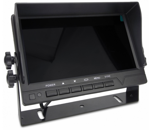 Buy best 7 Inch RV7018  Widescreen 16:9 AHD LCD Monitor for car backup systems