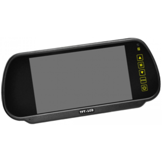 Buy best 7 Inch RVM700  Widescreen 16:9 AHD Rearview LCD Mirror Monitor for  backup camera systems