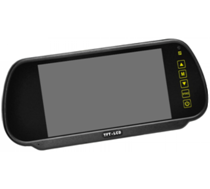 Buy best 7 Inch RVM700  Widescreen 16:9 AHD Rearview LCD Mirror Monitor for  backup camera systems